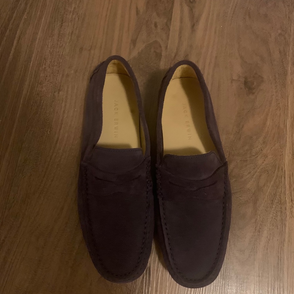 Jack Erwin- Purple Suede-Size 9